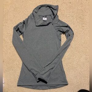 Nike pro Gray Long Sleeve Top
